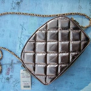 Jacolini Quilted Purse Burnished Copper - NWT